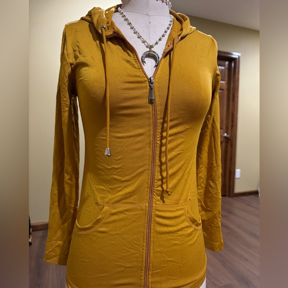 New Mix Zip Hooded Sweater #0015